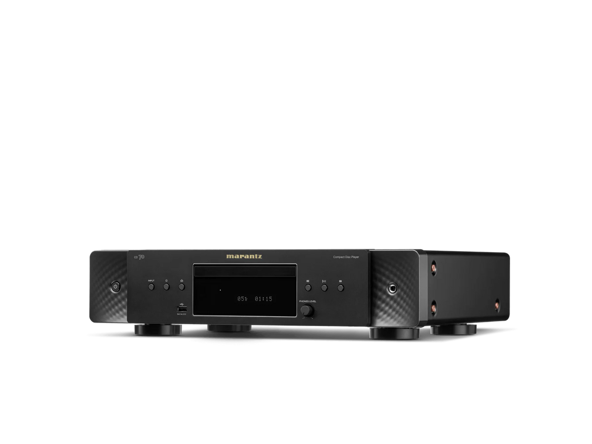 Marantz CD 70 — Black — CD 70 Black Left