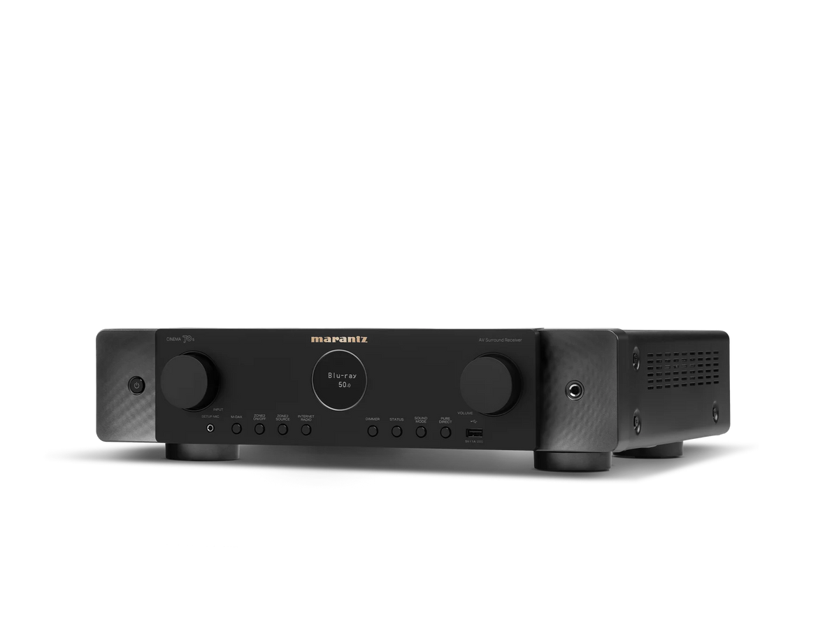 Marantz CINEMA 70s — Black — CINEMA 70 - Black facing left view