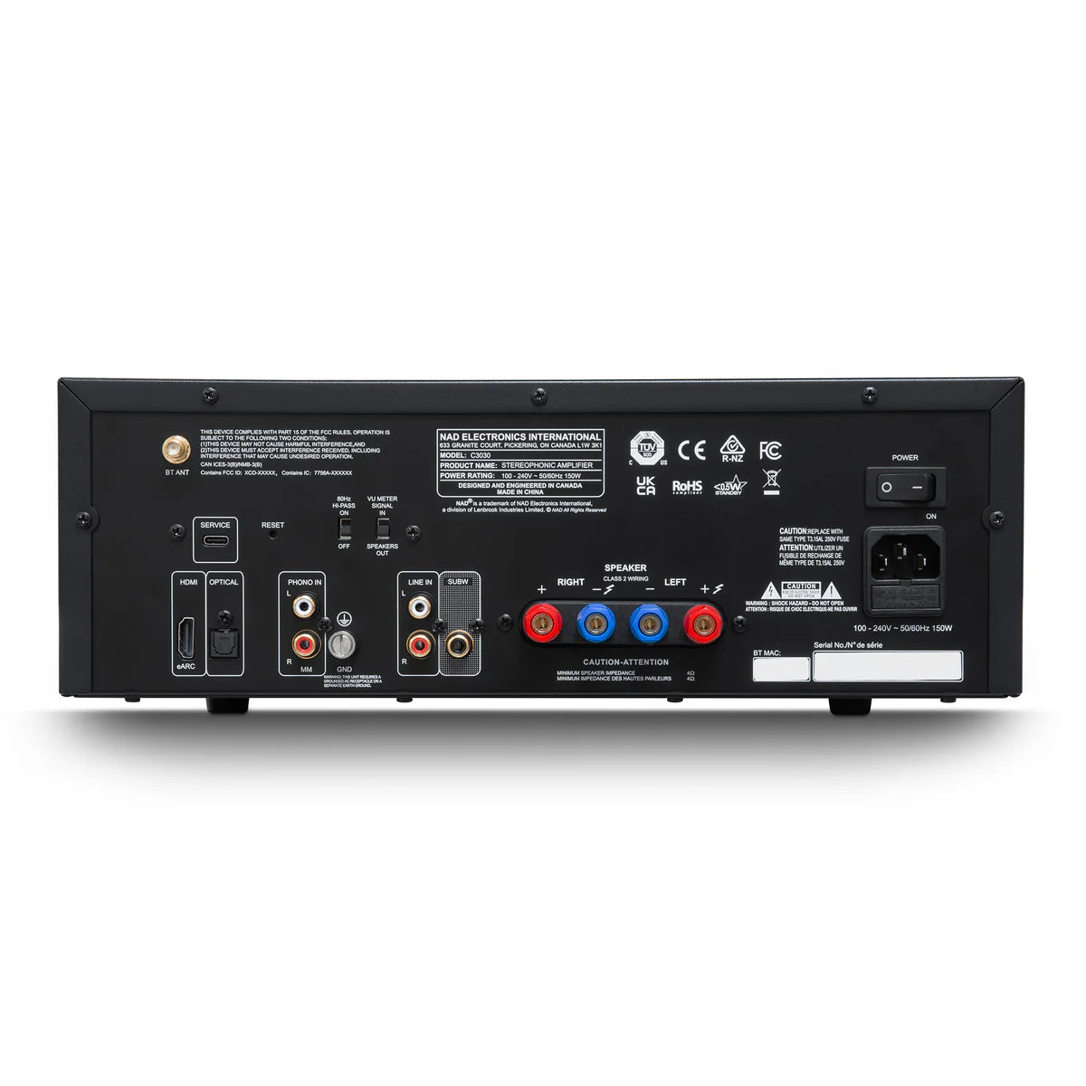 NAD C 3030 - Stereo Integrated Amplifier
