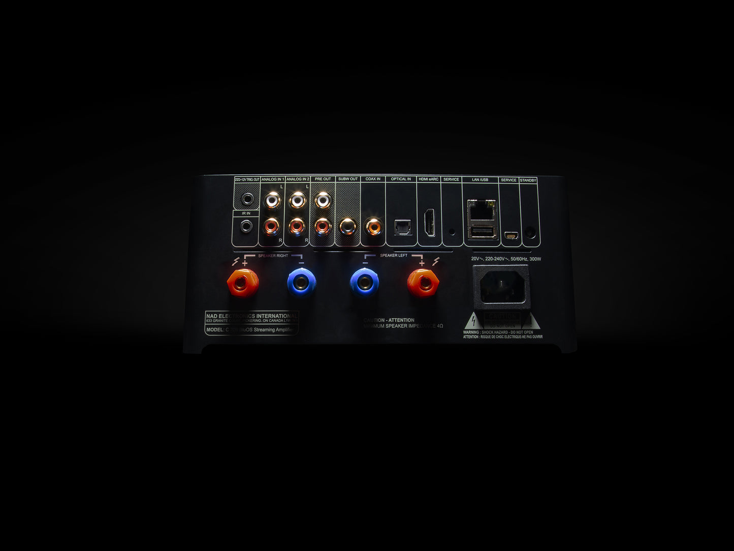 NAD C 700 BluOS Streaming Amplifier