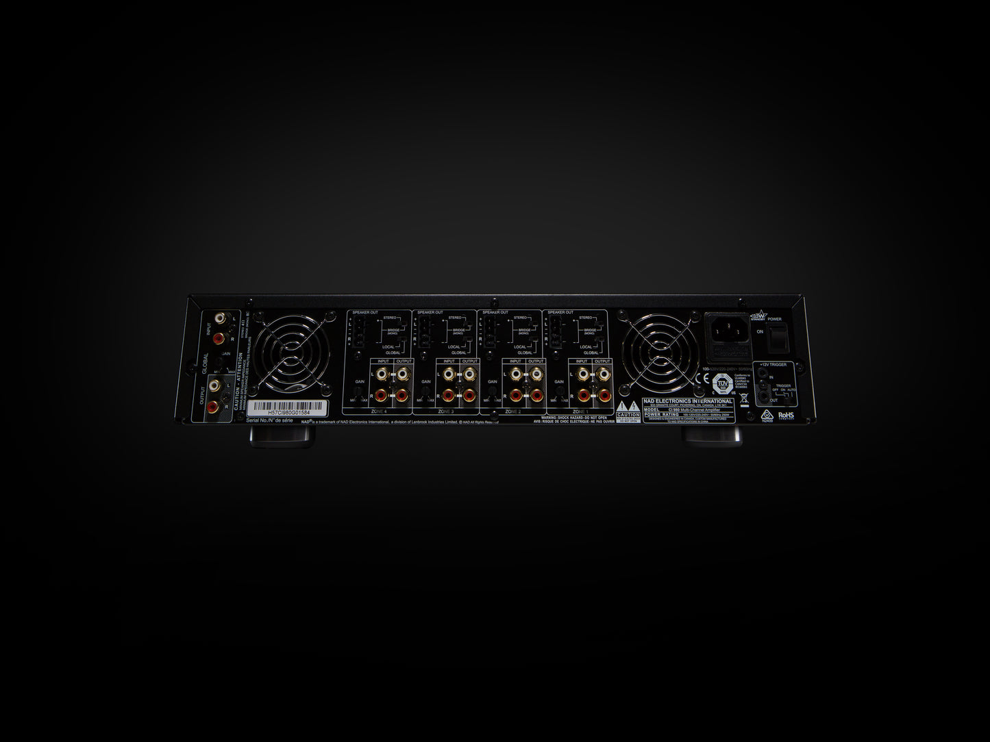 NAD CI 980 8 Channel Amplifier