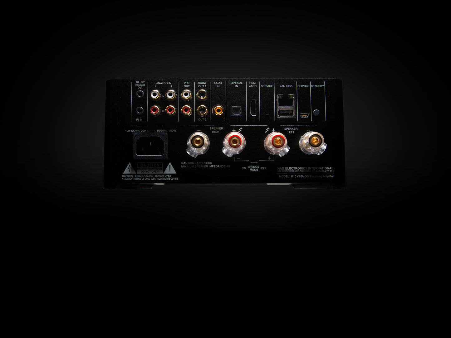 NAD M10 V2 BluOS Streaming Amplifier