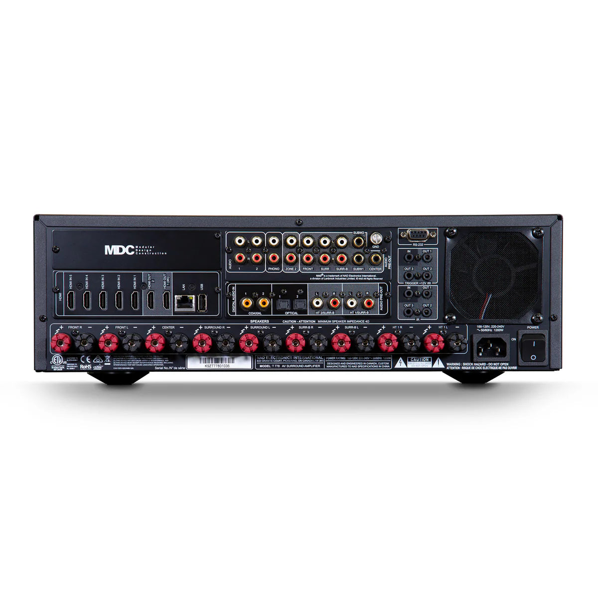 NAD T 778 AV Surround Sound Receiver