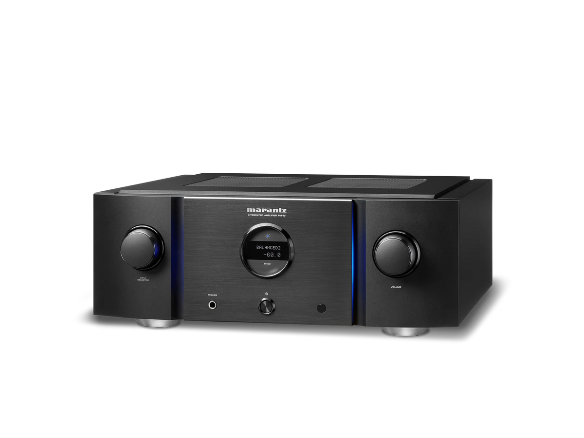 Marantz PM-10 — Black — PM10 - Black facing left view