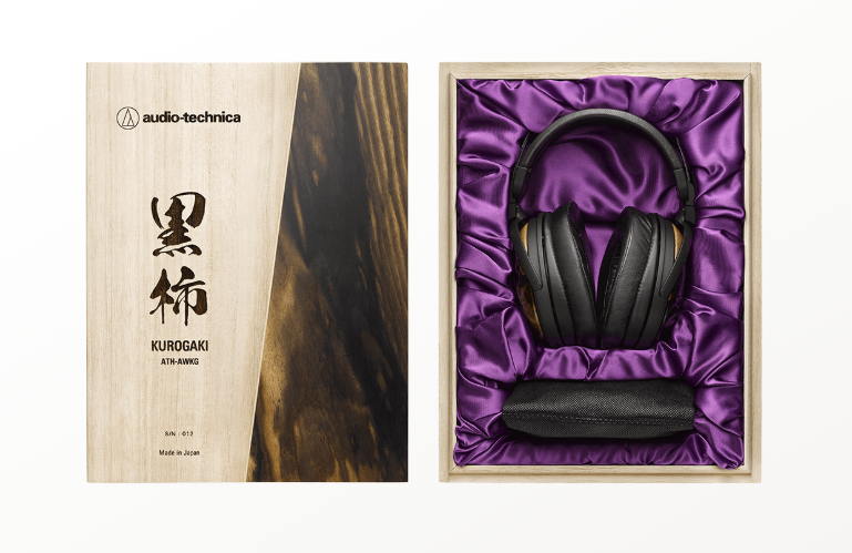 Audio-Technica ATH-AWKG Audiophile Closed-back Dynamic Wooden Headphones