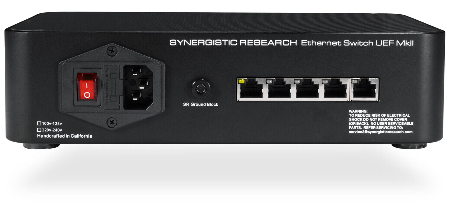 Synergistic Research Ethernet Switch UEF V1 - Store demo