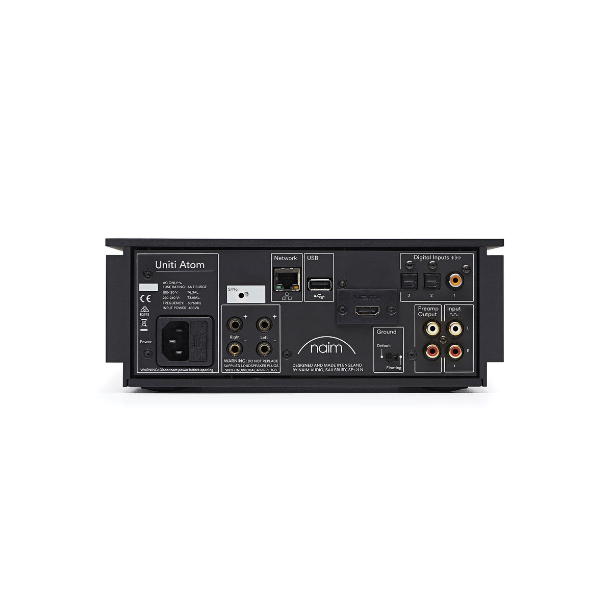 Naim Audio Uniti Atom — official manufacturer reference image