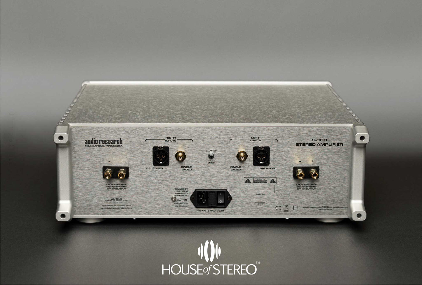 Audio Research S-100 Power Amplifier - Preorder!