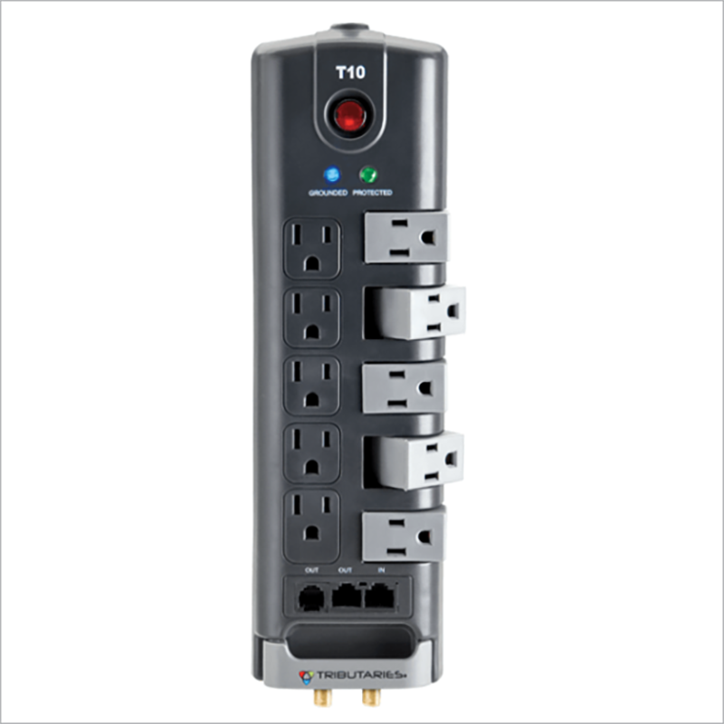 Tributaries T10-10 outlet-Power Strip