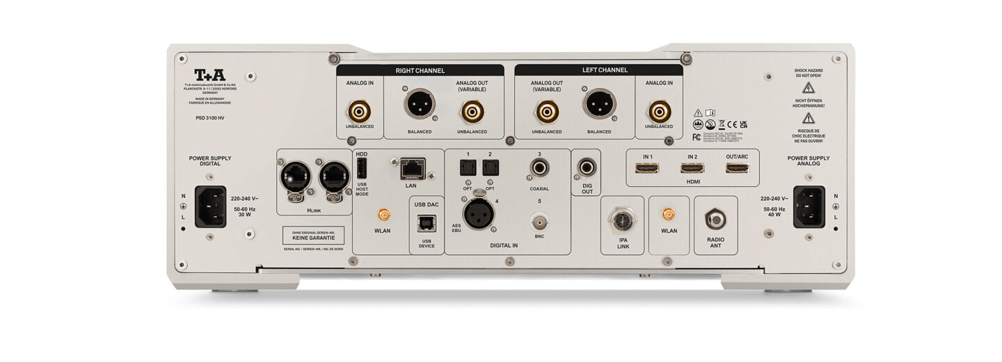T+A PSD 3100 HV Pre-amplifier-Streaming-DAC