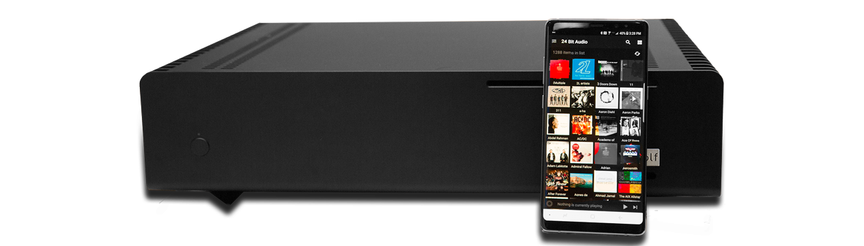 Wolf Audio Systems - Alpha 3 Server Black - Pre-Owned