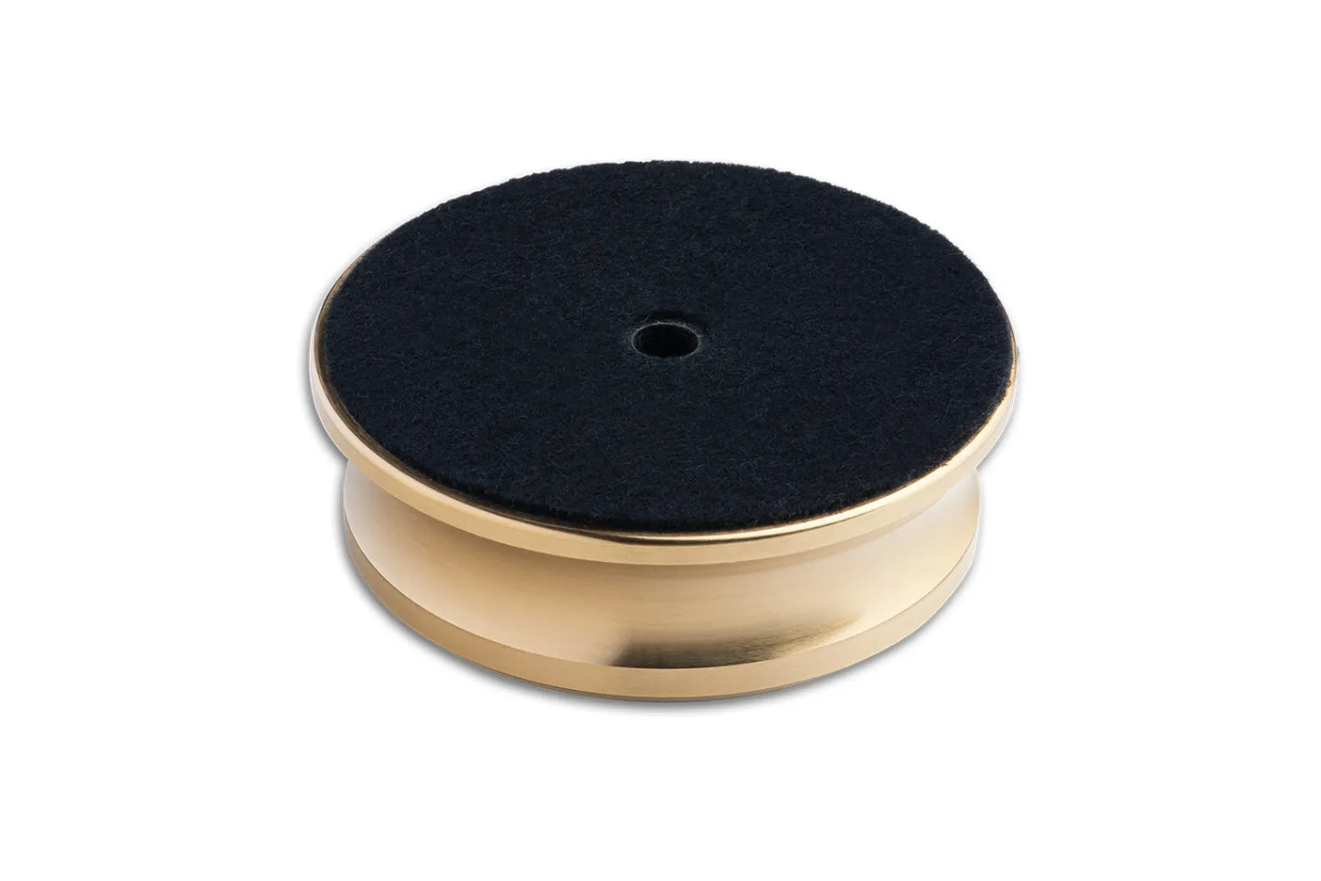 Pro-Ject Record Puck Polished Brass