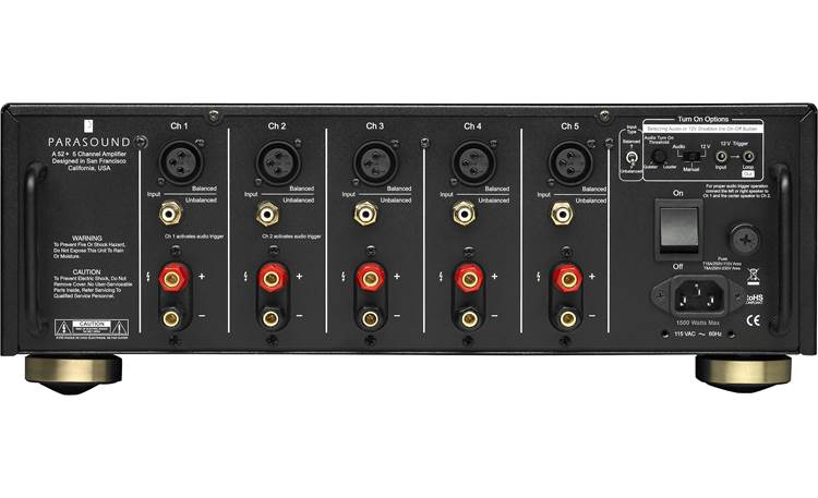 Parasound Halo A52+ 5 Channel Power Amplifier