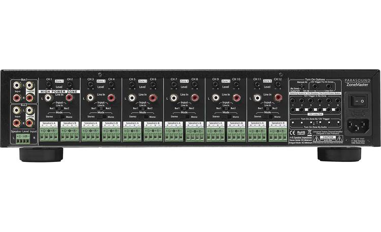 Parasound ZoneMaster 12 12-Channel Power Amplifier ZM12
