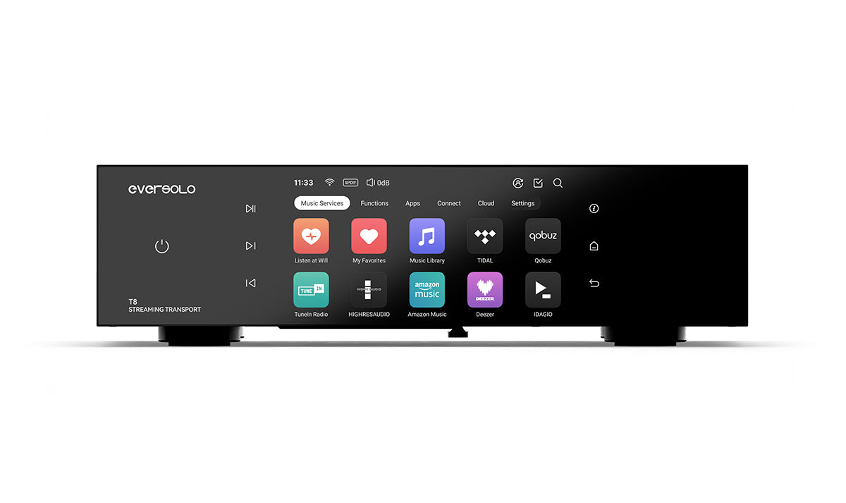 Eversolo T8 - Professional-grade Streaming Transport
