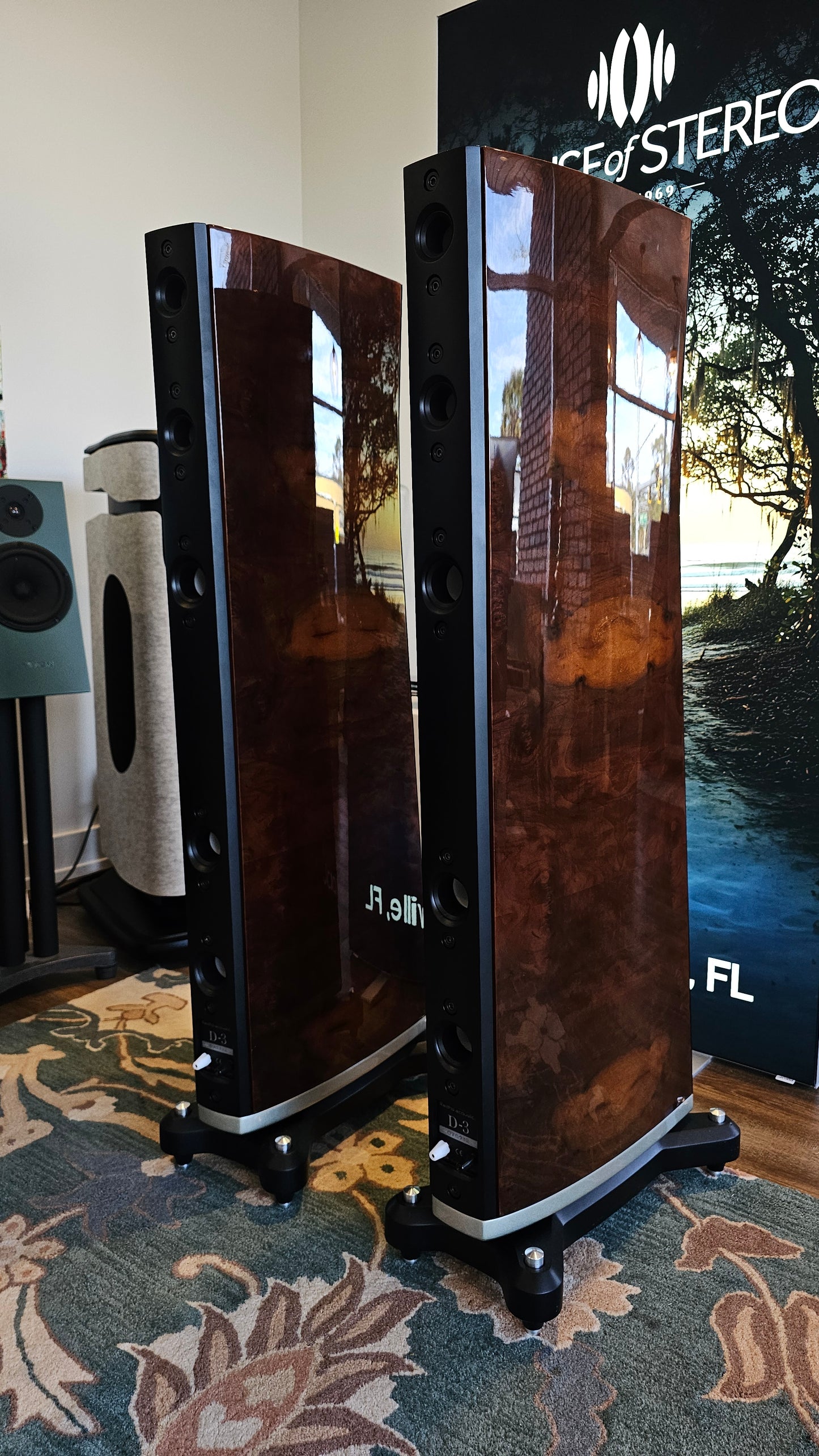 Raidho D-3 | STORE DEMO | Walnut Burl