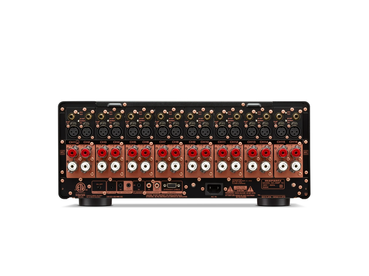 Marantz AMP 10 — Black — AMP 10 - Front