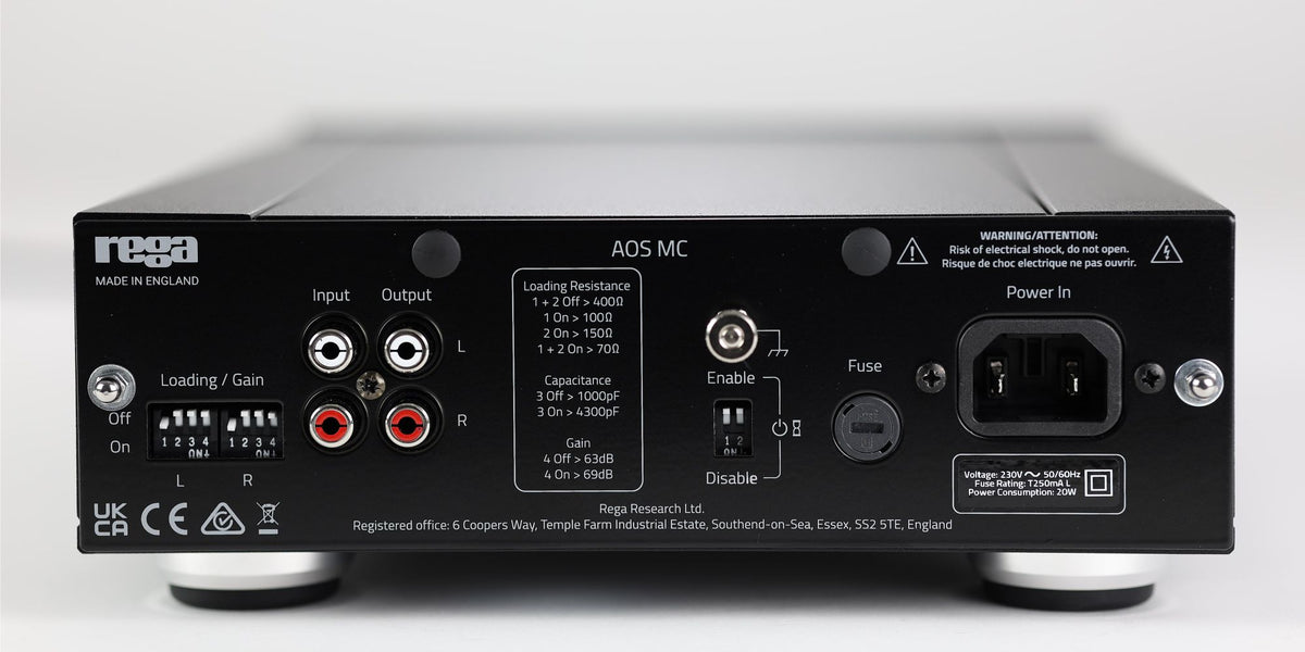 Rega AOS MC Adjustable Moving Coil Phono Stage