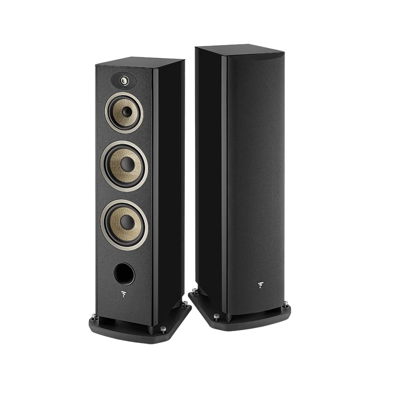 Focal Aria Evo X N4 front floorstanding speakers in the 7.1 system upgrade