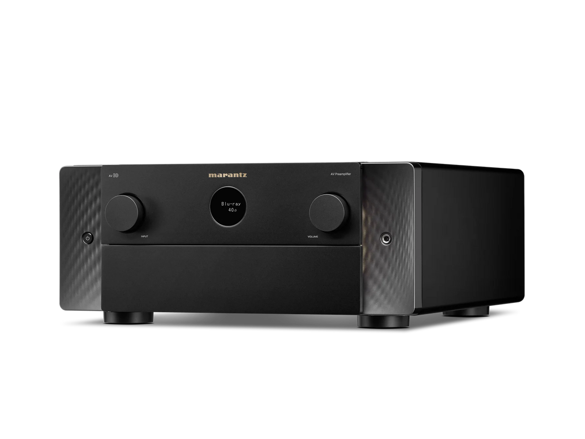 Marantz AV 10 — Black — AV 10 - Black facing left view