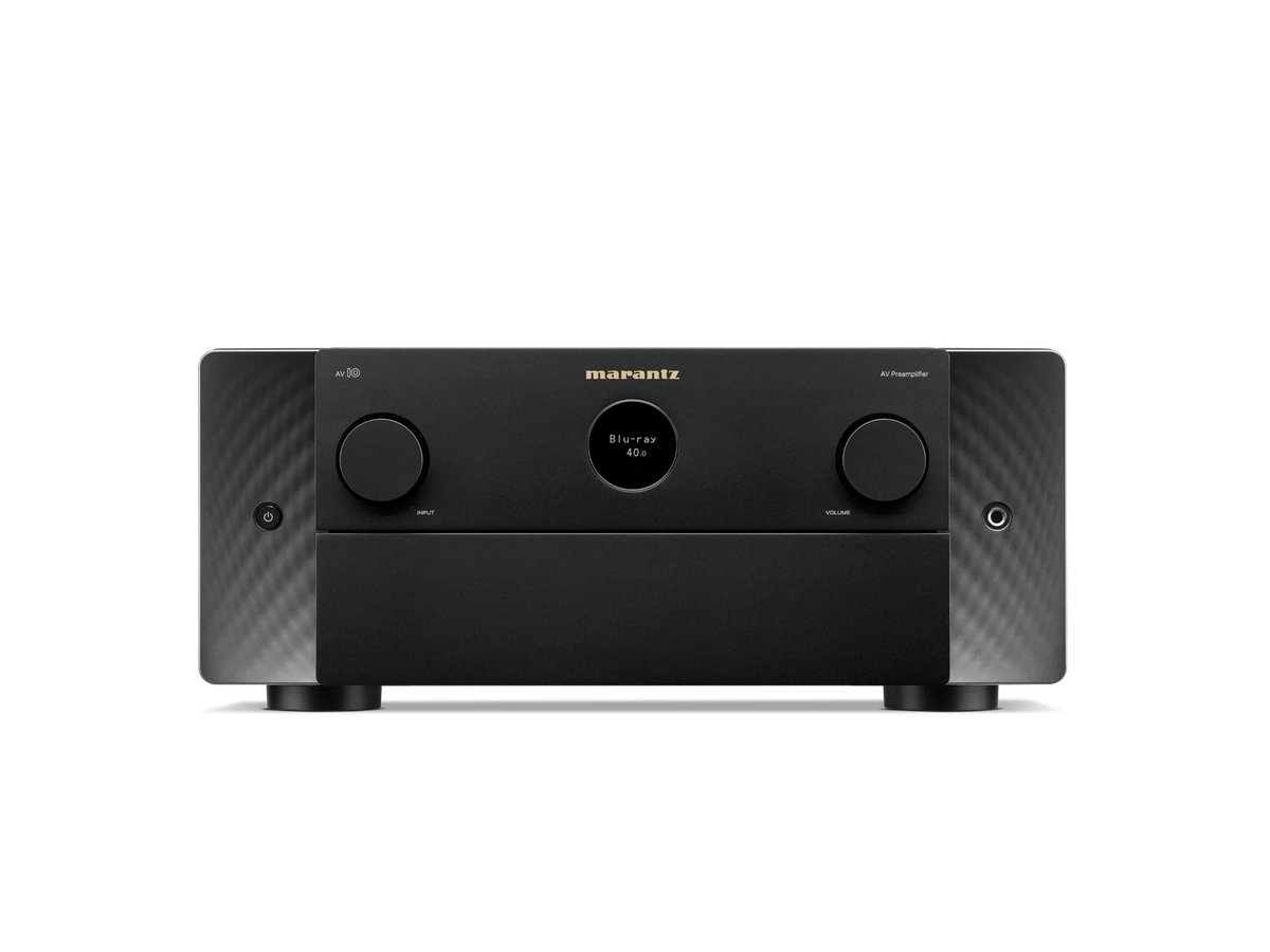 Marantz AV 10 — Black — AV 10 - Black front view