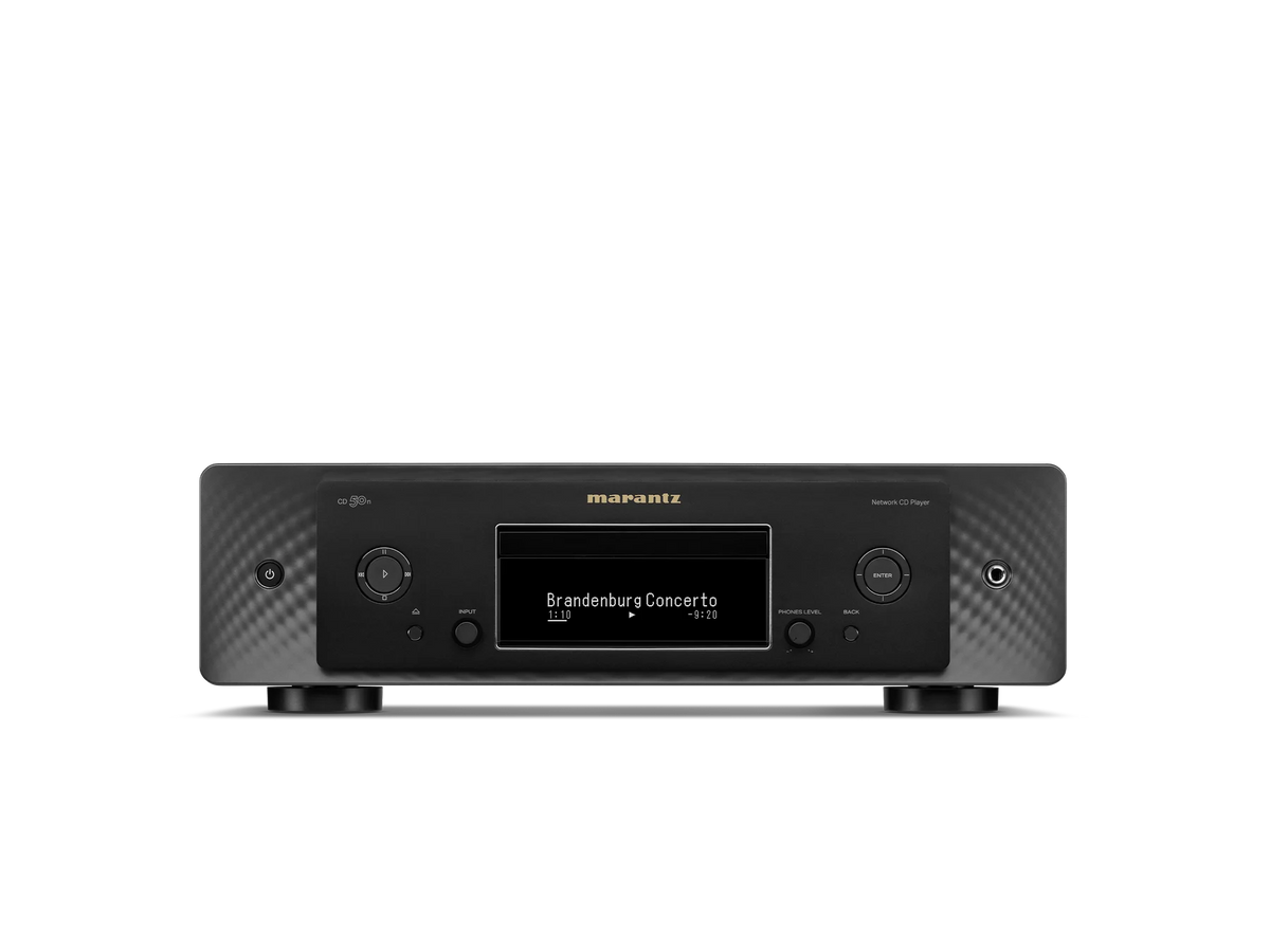 Marantz CD 50n — Black — CD50N - Black front view