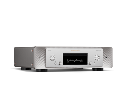 Marantz CD 50n — Silver-Gold — CD50N - Silver gold facing right view