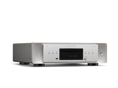Marantz CD 60 — Silver-Gold — CD 60 - Silver gold facing right view