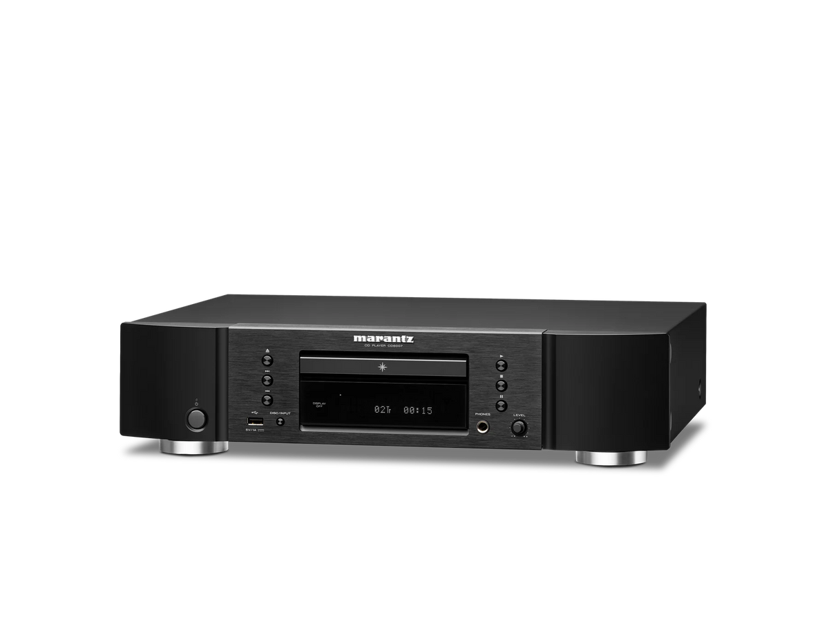 Marantz CD6007 — Black — CD6007 - Black facing left view