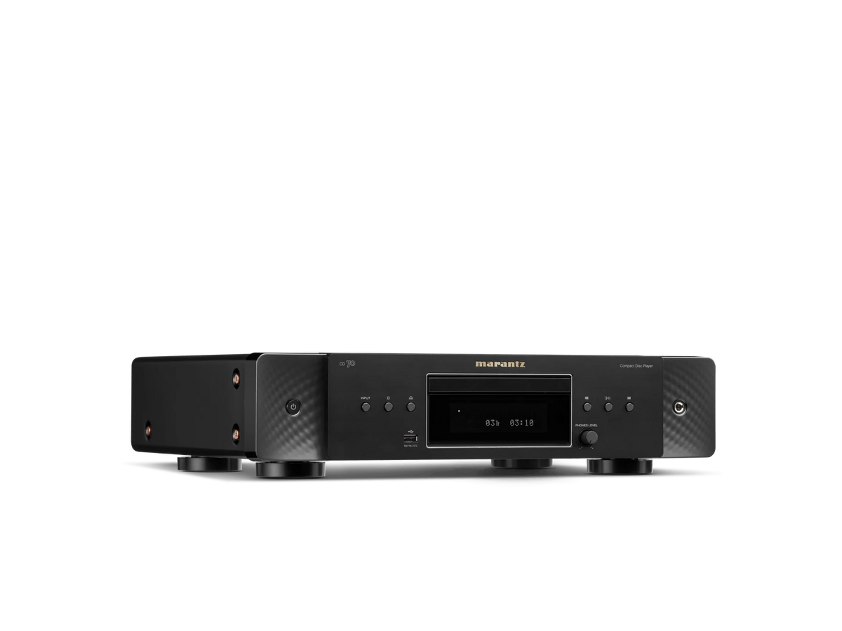 Marantz CD 70 — Black — CD 70 Black Right