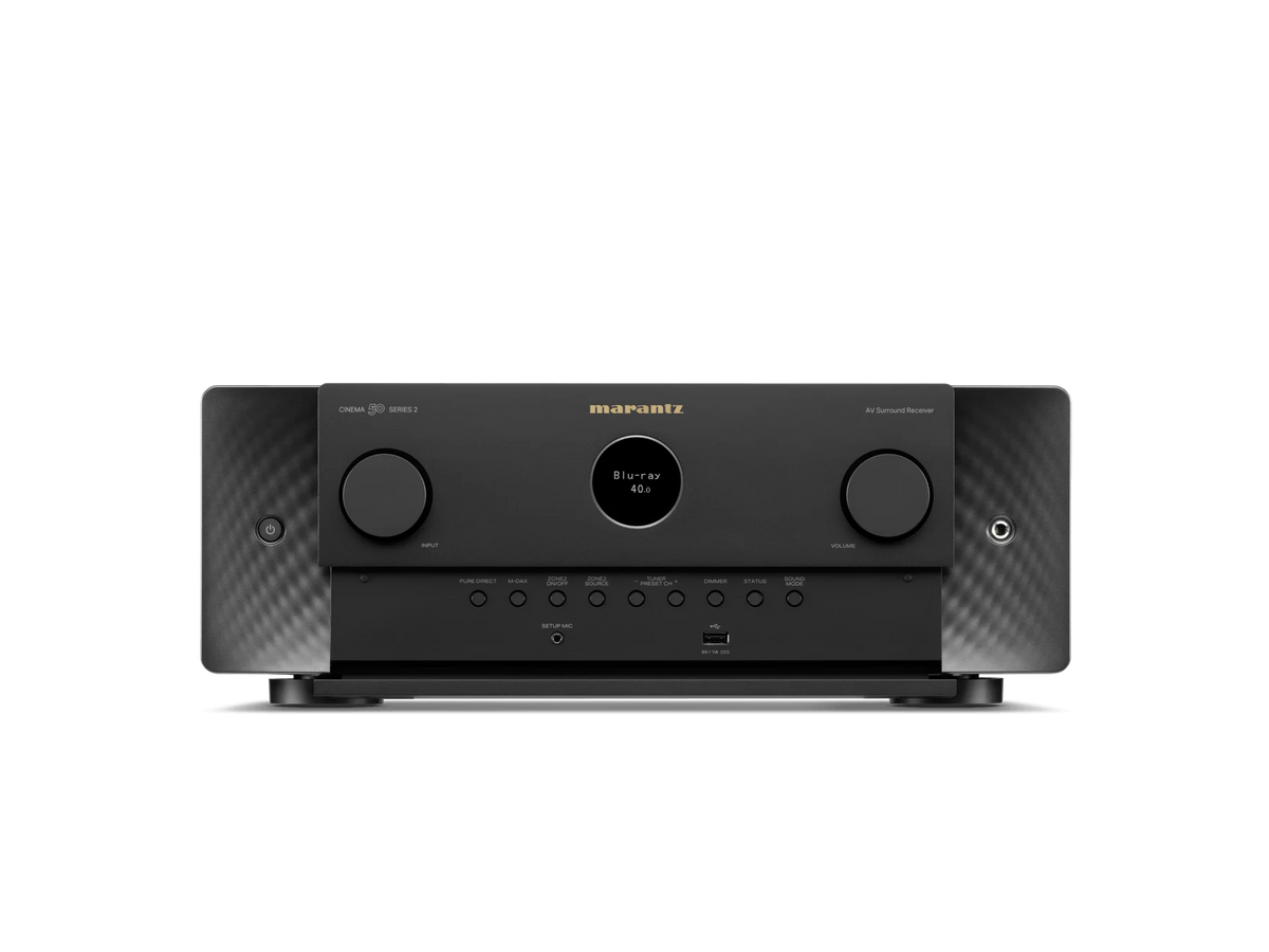 Marantz CINEMA 50 SERIES 2 — Black — Black Cinema 50 S2 front panel open
