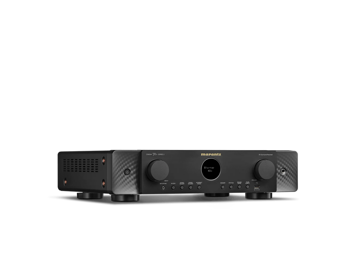 Marantz CINEMA 70s SERIES 2 — Black — Black Cinema 70s S2 front facing right