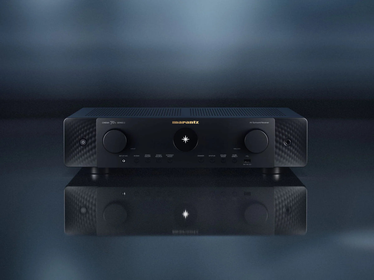 Marantz CINEMA 70s SERIES 2 — Black — Black Cinema 70s S2 front lifestyle