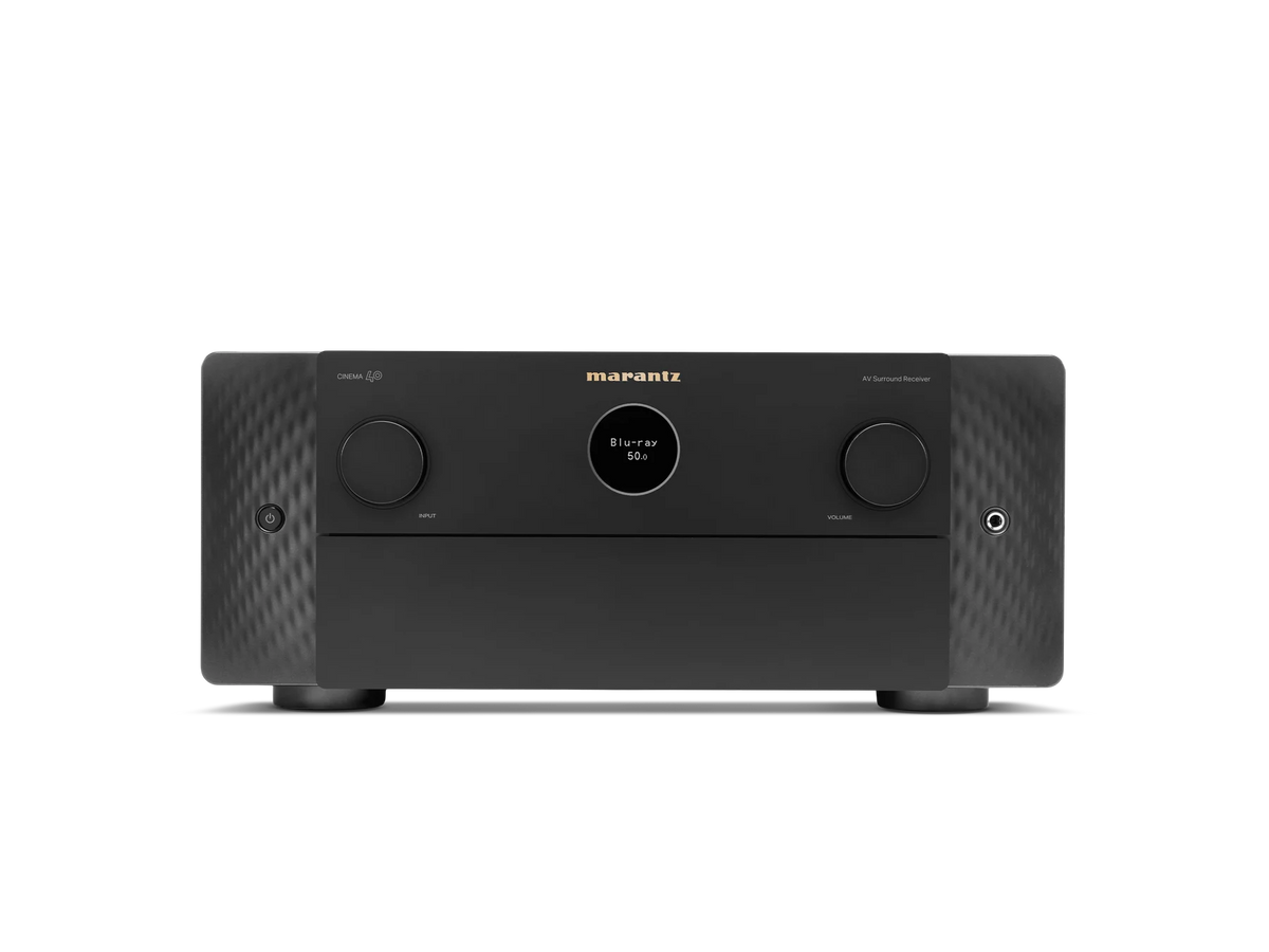 Marantz CINEMA 40 — Black — CINEMA 40 - Black front view