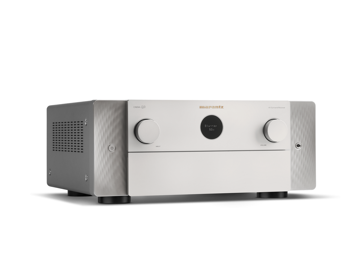 Marantz CINEMA 40 — Silver-Gold — CINEMA 40 - Silver gold facing right view