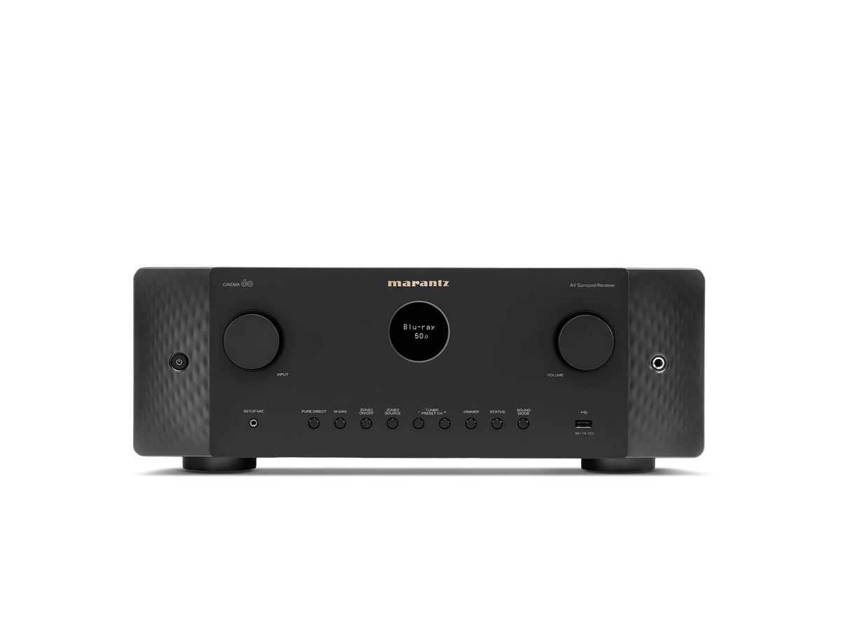 Marantz CINEMA 60 — Black — CINEMA 60 - Black front view
