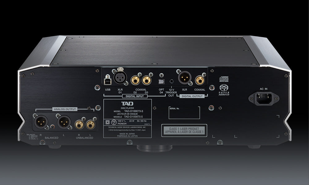TAD Labs D1000TX Evolution Disc Player