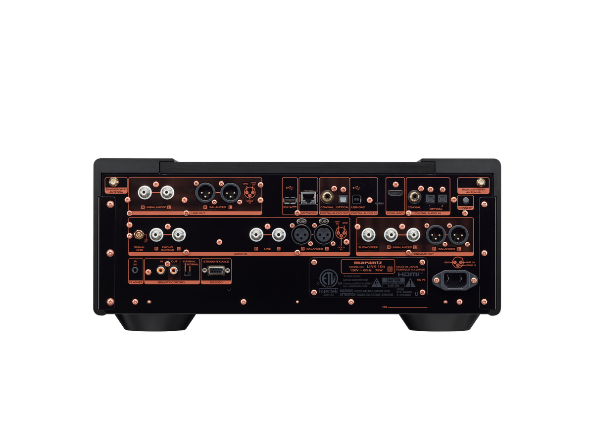Marantz LINK 10n — Marantz Black — LINK 10n Black Back