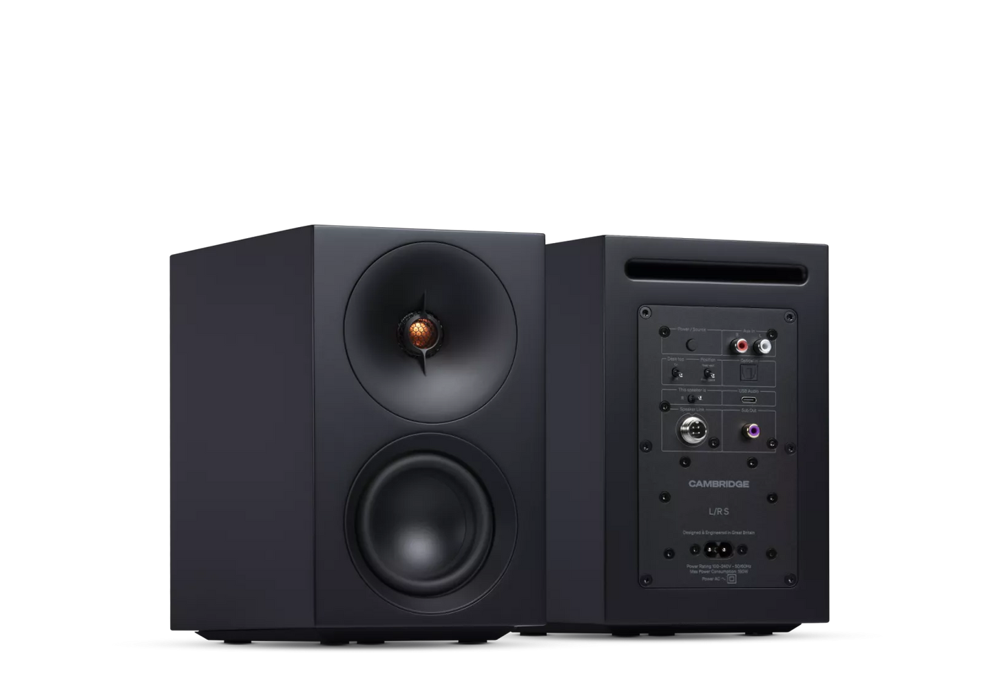 Cambridge Audio L/RS - Black/White/Walnut in stock!