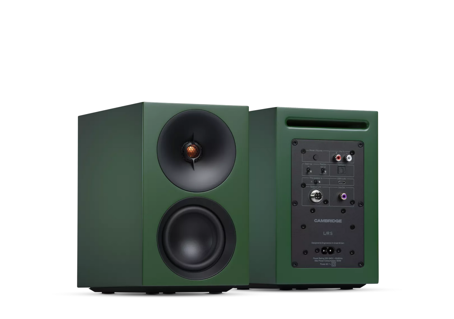 Cambridge Audio L/RS - Black/White/Walnut in stock!