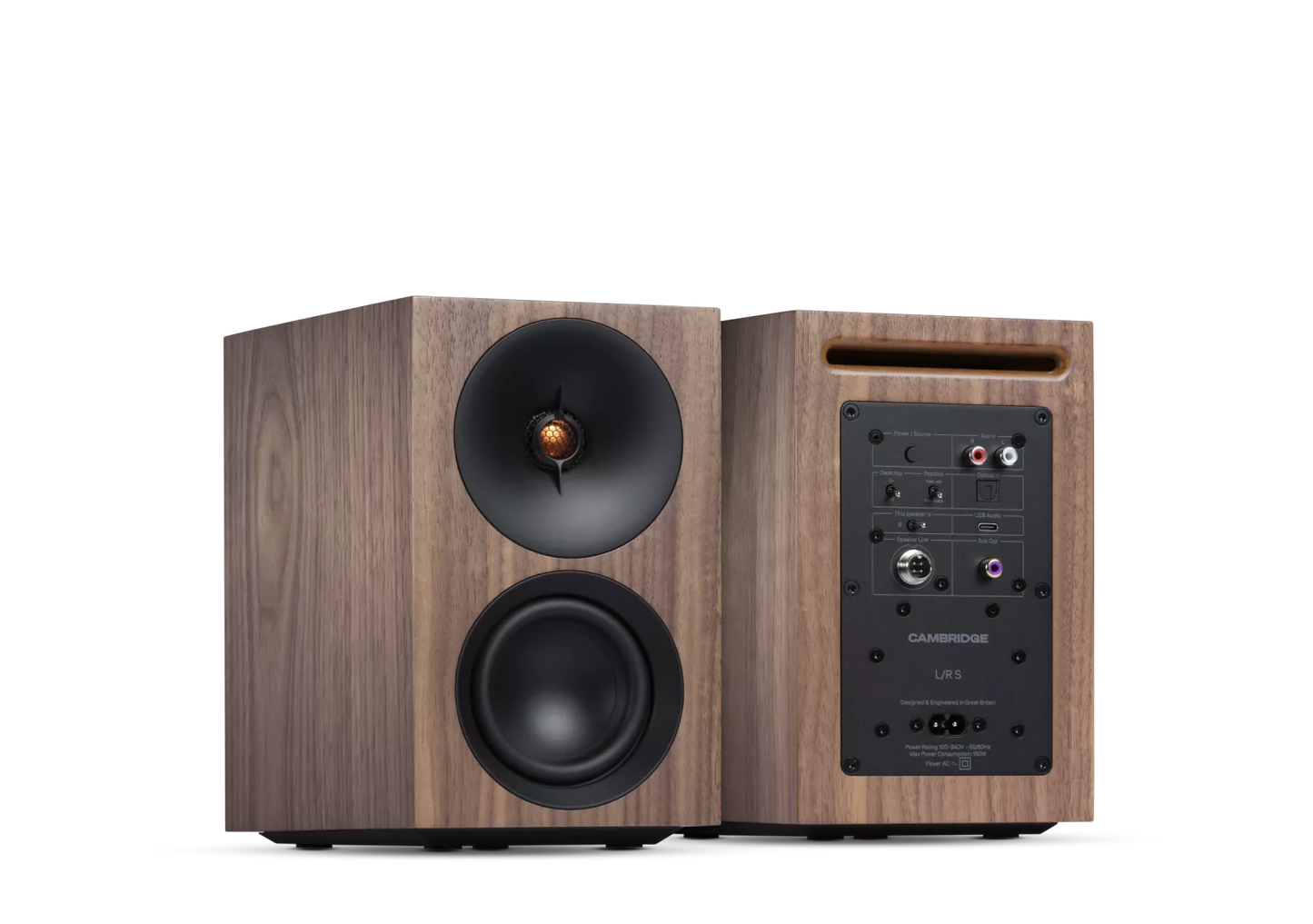 Cambridge Audio L/RS - Black/White/Walnut in stock!