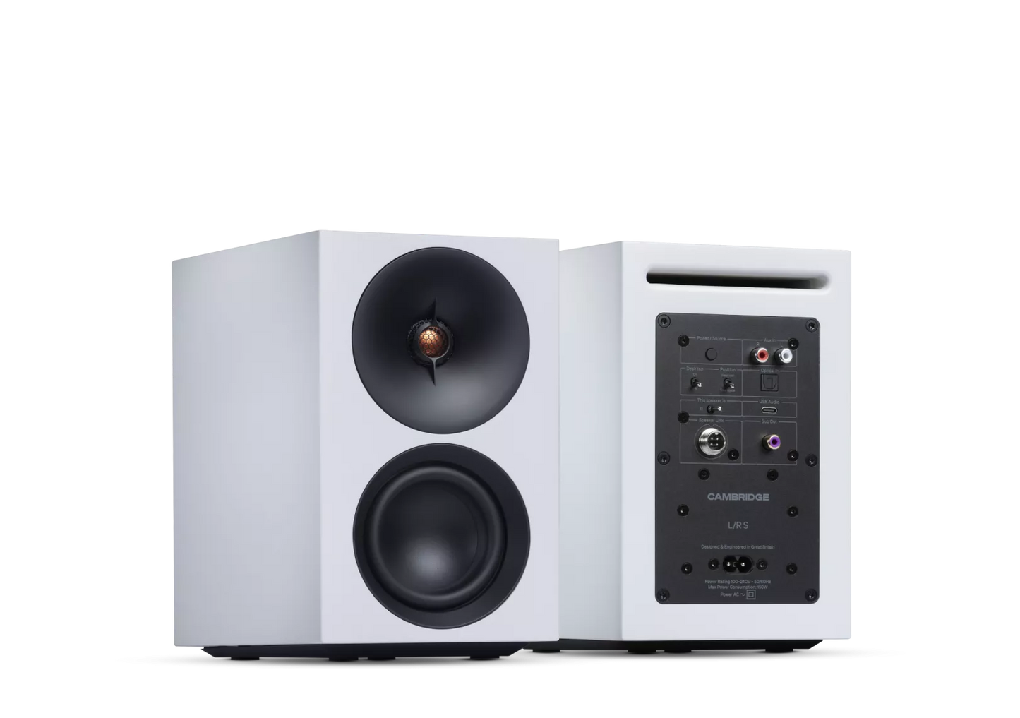 Cambridge Audio L/RS - Black/White/Walnut in stock!