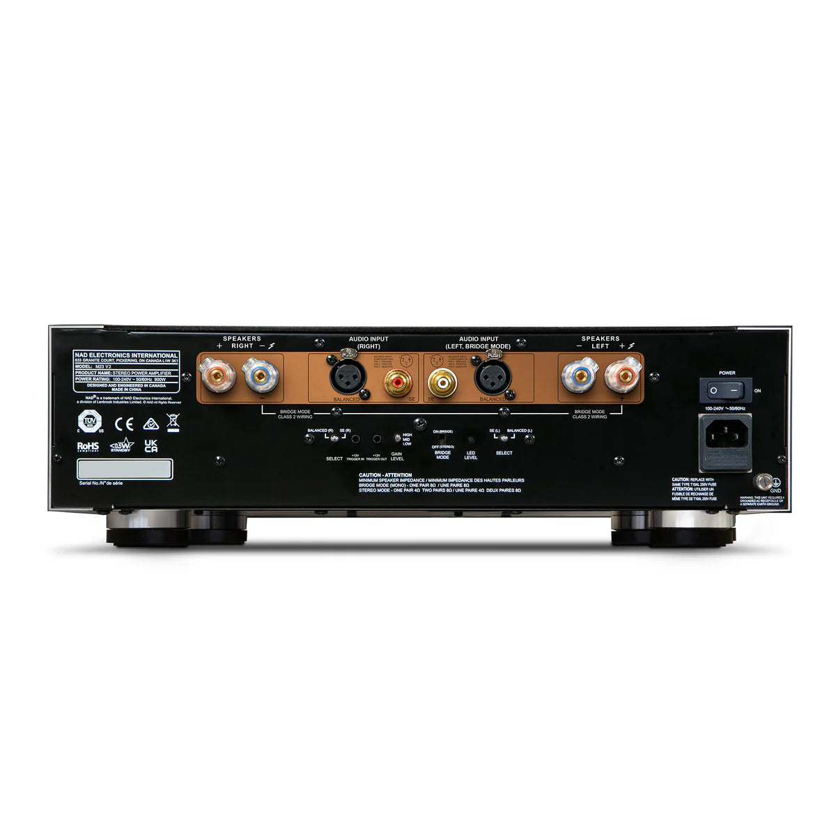 NAD M23 V2 Stereo Power Amplifier