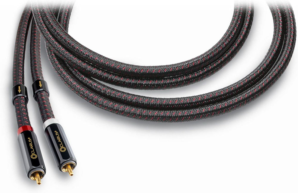 Clarus Cable Crimson MKII Single-Ended RCA Audio Cables