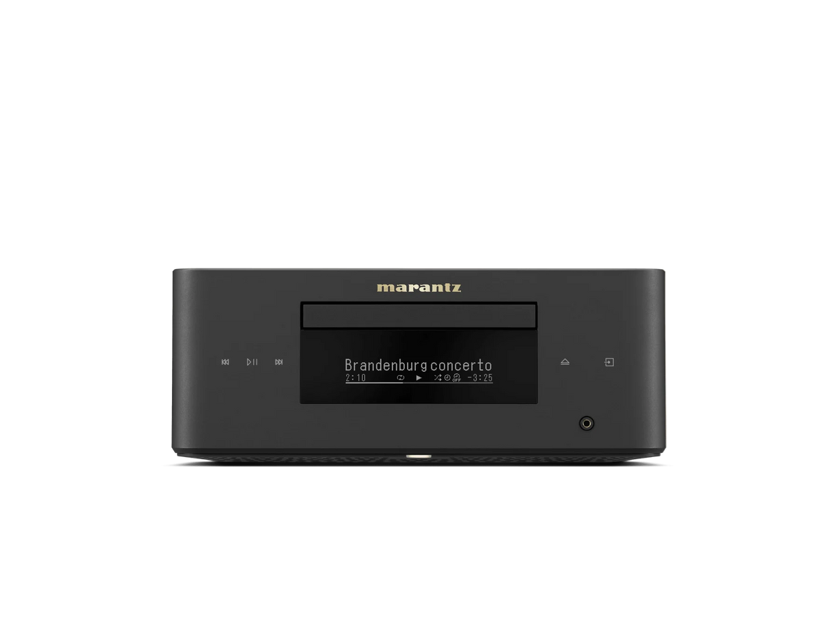 Marantz MCR 60n — Black — Black MCR 60n front