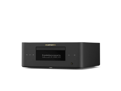 Marantz MCR 60n — Black — Black MCR 60n front facing left