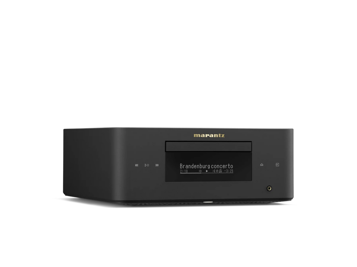 Marantz MCR 60n — Black — Black MCR 60n front facing right