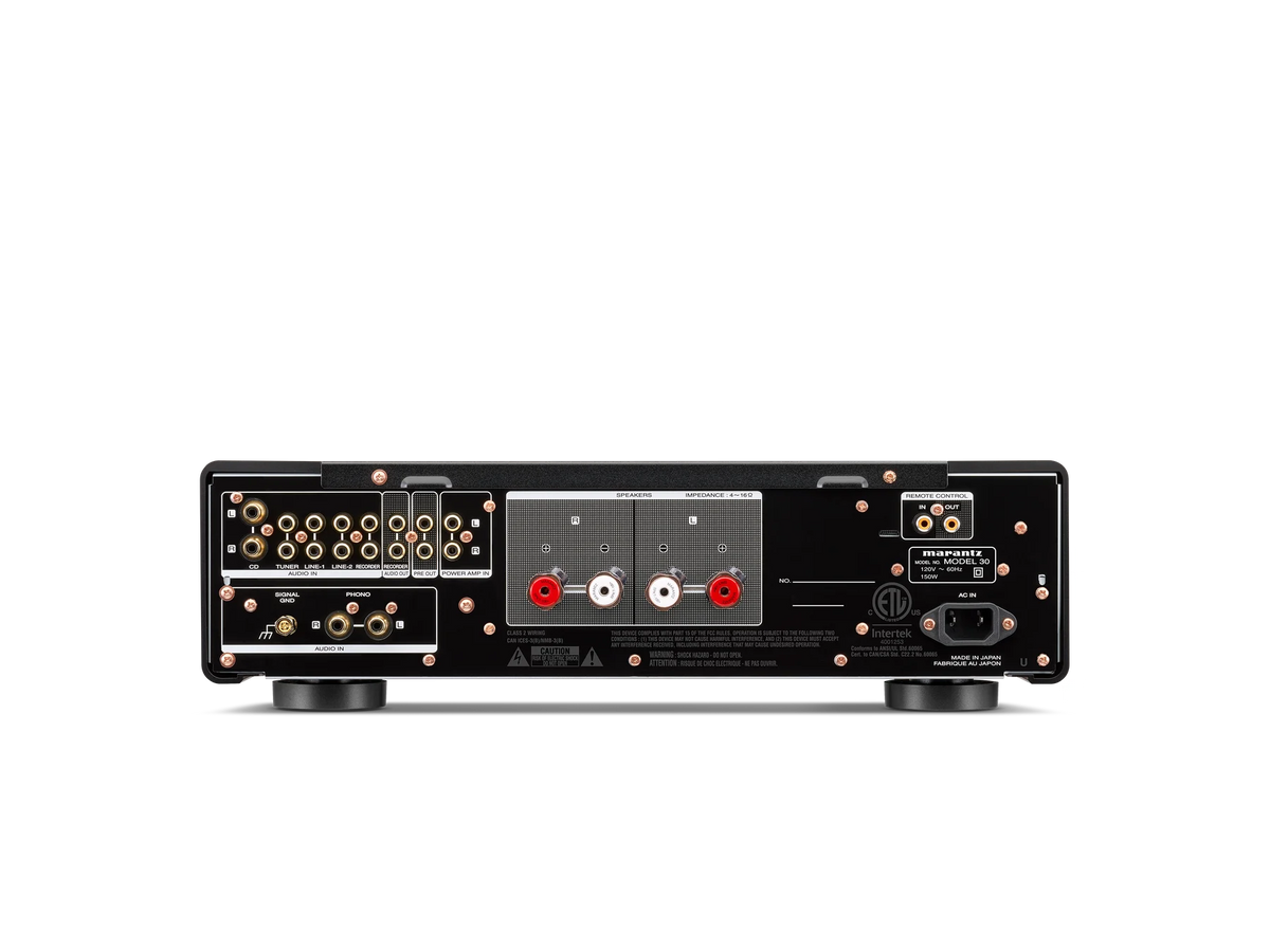 Marantz MODEL 30 — Black — MODEL 30 - Black back view