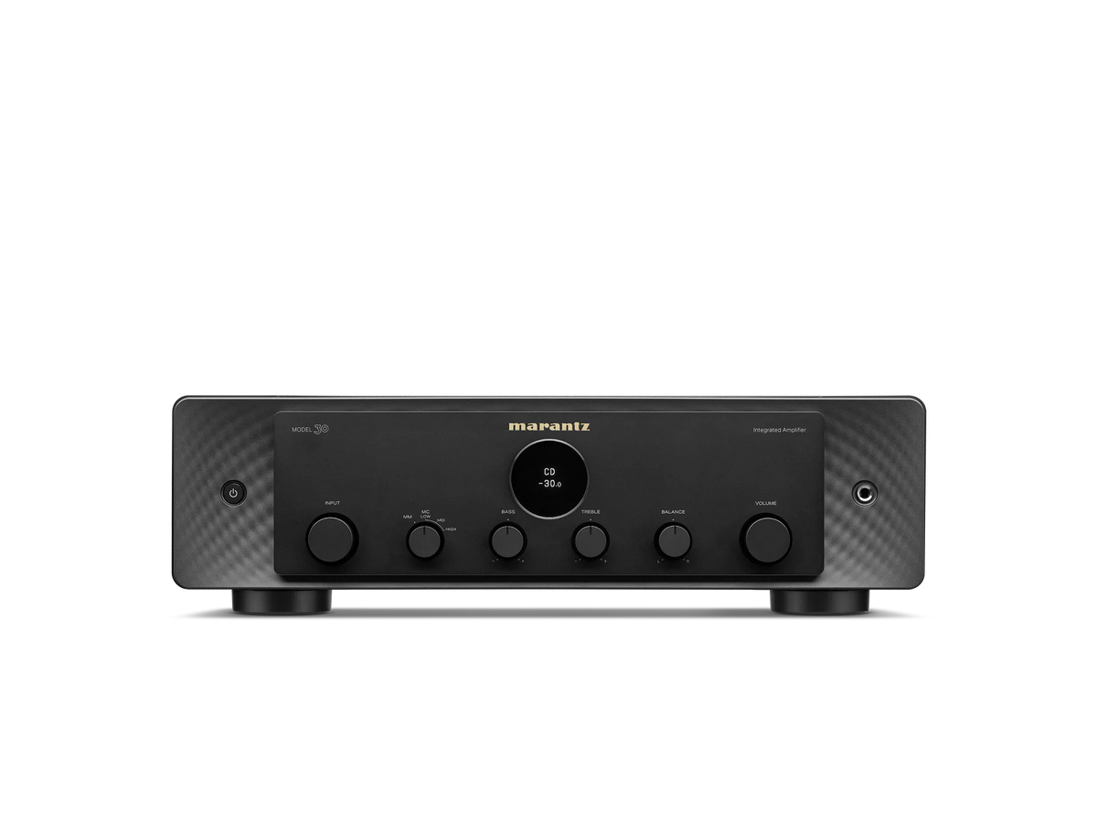 Marantz MODEL 30 — Black — MODEL 30 - Black front view