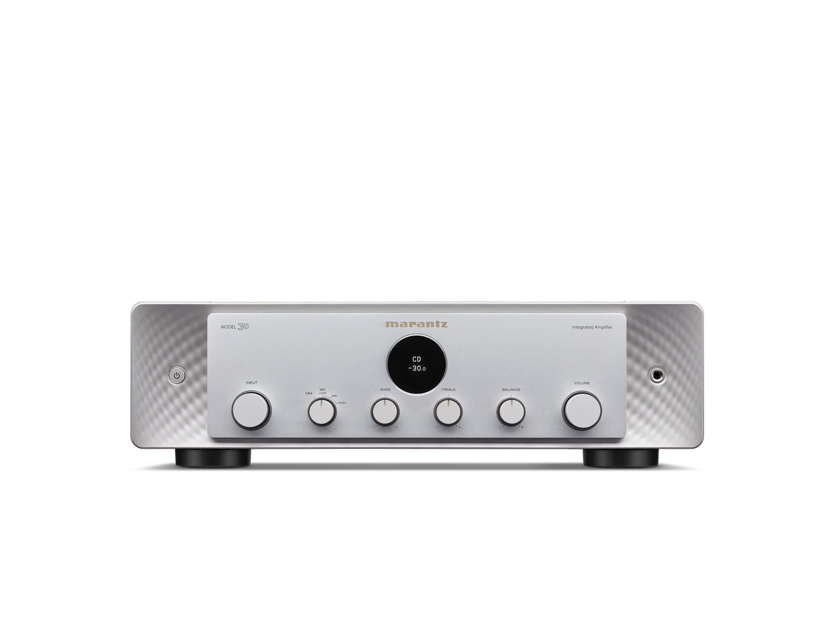 Marantz MODEL 30 — Silver-Gold — MODEL 30 - Silver gold front view